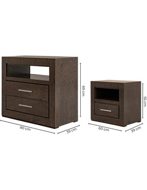 Set de buró Isabela Kessa de MDF