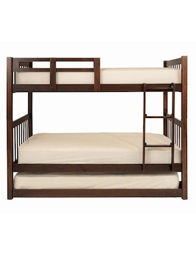 Litera Alabama Sochic de madera individual
