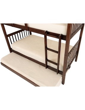 Litera Alabama Sochic de madera individual