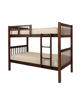 Litera Alabama Sochic de madera individual