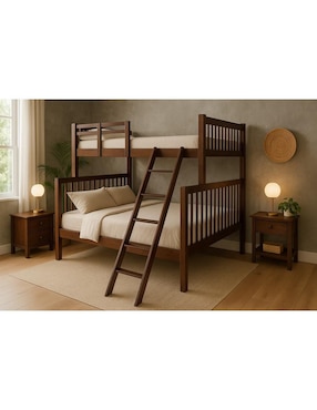 Litera Alabama Sochic de madera