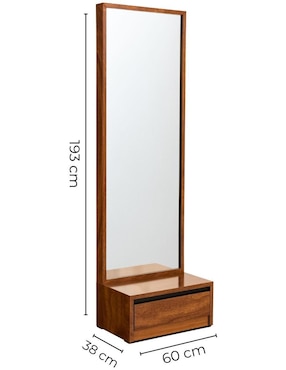 Espejo rectangular Sochic Dargos