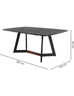Mesa de comedor armable Aruba Sochic