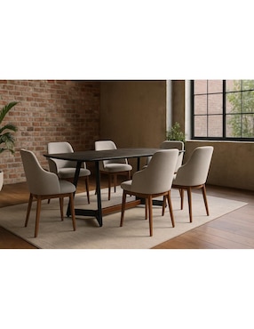 Mesa de comedor armable Aruba Sochic