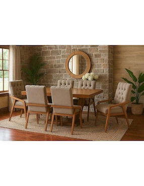 Mesa de comedor armable sochic