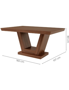 Mesa de comedor armable sochic