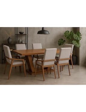 Silla sochic de madera pino
