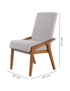 Silla sochic de madera pino