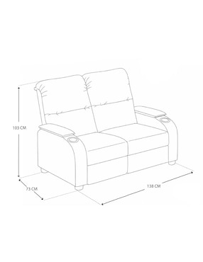 Reclinable Violanti