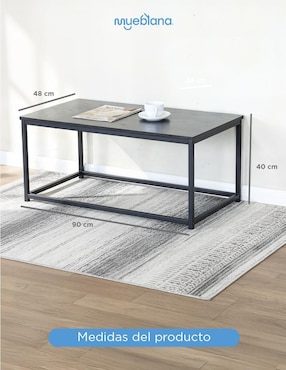 Mesa de centro armable Mueblana