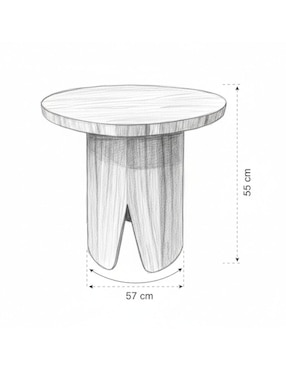 Mesa lateral Verano Lemich