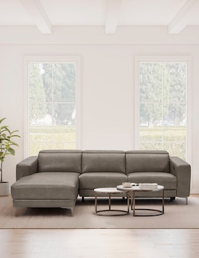 Sala modular izquierda Naomi Kuka de vinipiel