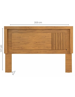 Cabecera Qatar Kessa de mdf