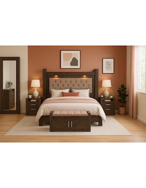 Set de buró Magnolia Kessa de MDF