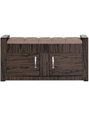 Pie de cama Kessa magnolia de madera