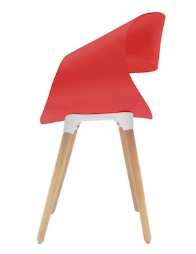 Juego de sillas 4 piezas Eames Ideen de plástico adulto