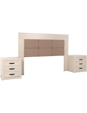 Set recámara Kessa Anna de mdf