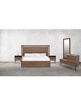 Set recámara Kessa Salzburgo de MDF