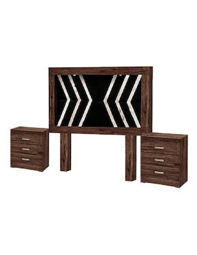 Set recámara Kessa Padua de mdf