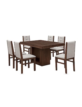 Comedor Xochimilco Kessa para 6 personas