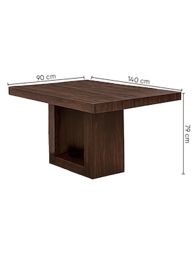 Comedor Xochimilco Kessa para 6 personas