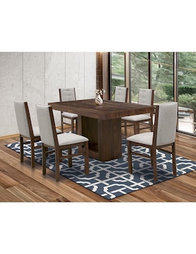 Comedor Xochimilco Kessa para 6 personas