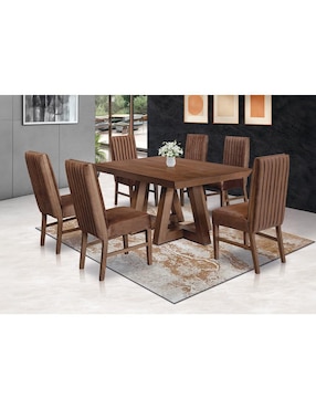 Comedor Zafira Kessa para 6 personas