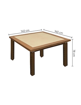 Comedor Yamel Kessa para 8 personas