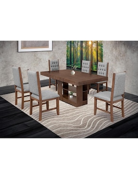 Comedor Braga Kessa para 6 personas