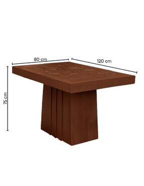 Comedor Rory Kessa para 5 personas de mdf, melamina
