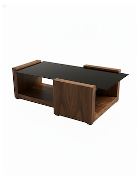 Mesa de centro Petro PH Muebles de madera nogal