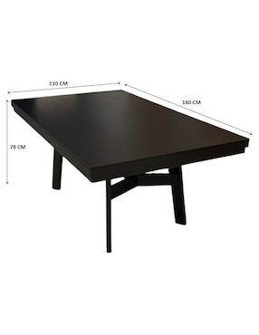 Mesa de comedor armable Mia PH Muebles