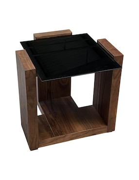 Mesa lateral PH Muebles de madera nogal