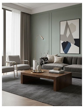 Mesa de centro PH Muebles de madera nogal