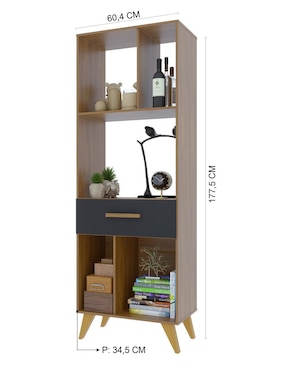 Librero armable Skal Living