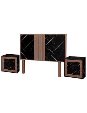 Set recámara Kessa Hamburgo de MDF