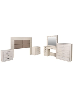 Set recámara Kessa Anna de mdf