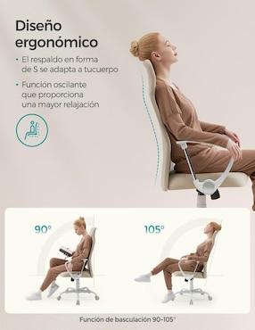 Silla Kime Songmics Home de nylon