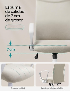 Silla Kime Songmics Home de nylon