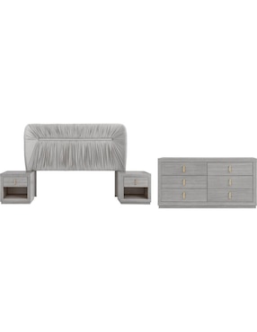 Set recámara Kessa Auma de MDF