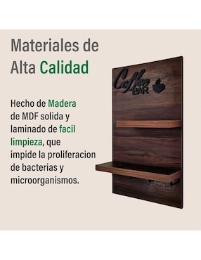 Repisa Anisa Knot Studio de MDF