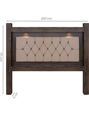 Cabecera Magnolia Kessa de MDF