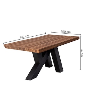 Comedor Florencia Kessa para 6 personas