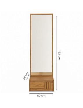 Espejo rectangular Kessa Qatar