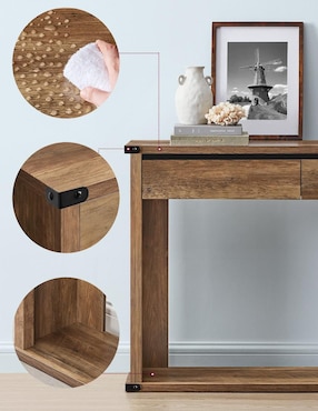 Mesa armable Hael Songmics Home
