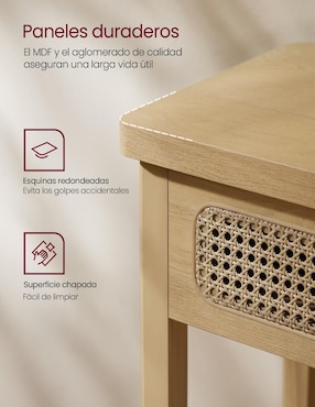 Mesa armable Ellan Songmics Home