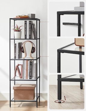 Librero armable Baris Songmics Home de acero