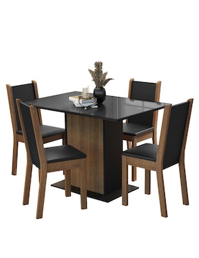 Comedor Martina Madesa para 4 personas