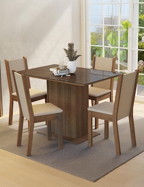 Comedor Martina Madesa para 4 personas