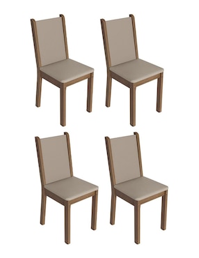 Comedor Martina Madesa para 4 personas